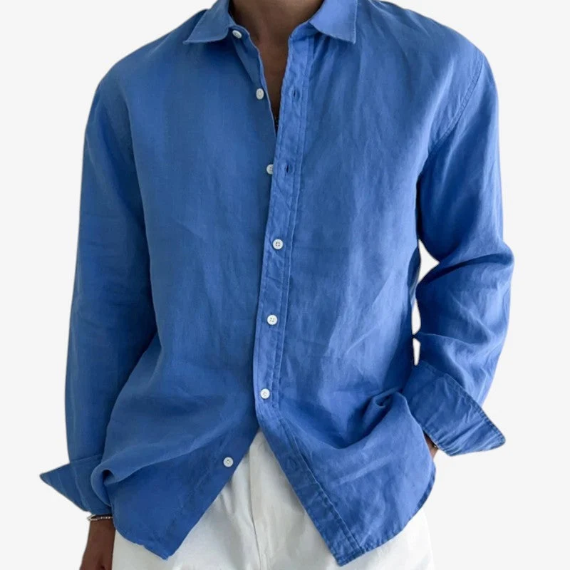 Chemise à manches longues pour homme