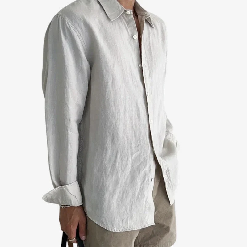 Chemise à manches longues pour homme
