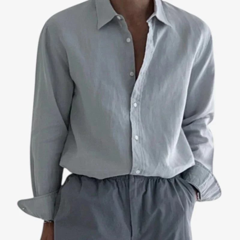 Chemise à manches longues pour homme