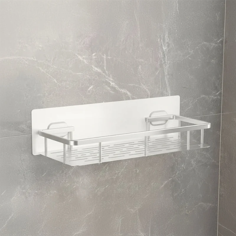 Étagère d’angle murale pour accessoires de salle de bain