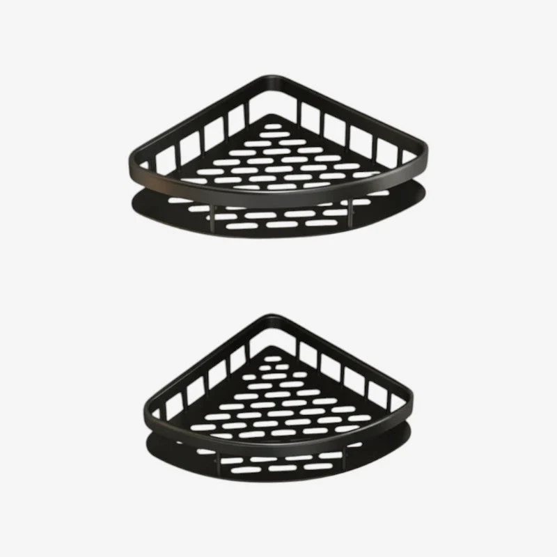 Étagère d’angle murale pour accessoires de salle de bain