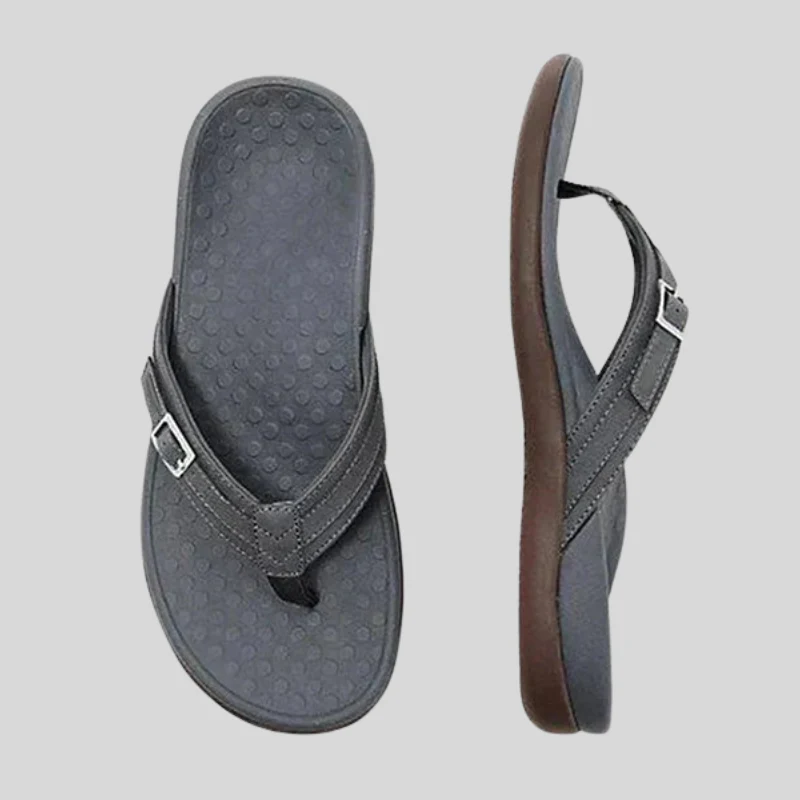 Sandales tongs femme à boucle élégante
