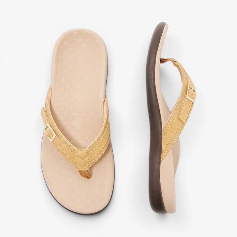 Sandales tongs femme à boucle élégante