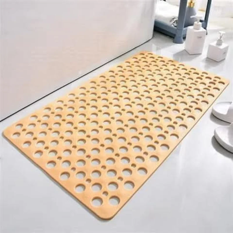 Tapis de Douche Rectangulaire avec Surface Antidérapante