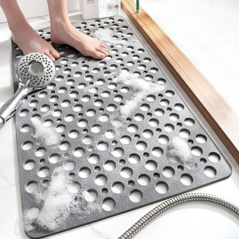 Tapis de Douche Rectangulaire avec Surface Antidérapante