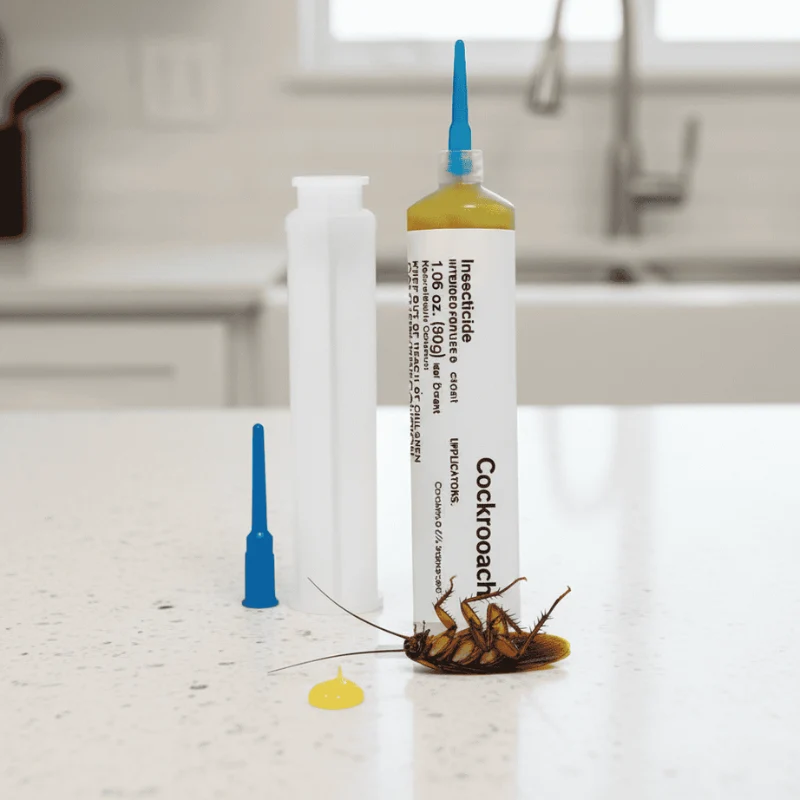 Appât en Gel Anti-Cafards pour Usage Intérieur et Extérieur