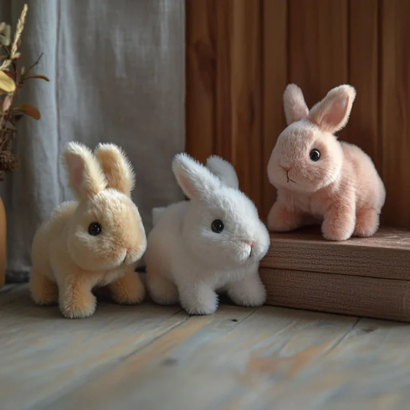 Jouet Lapin en Peluche avec Mouvement Interactif
