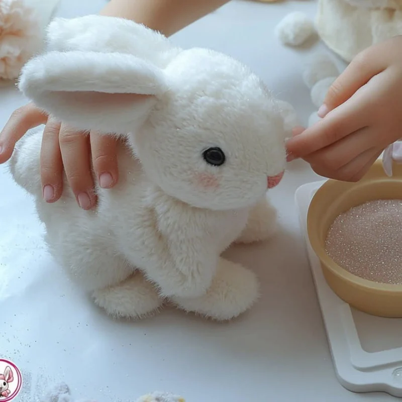 Jouet Lapin en Peluche avec Mouvement Interactif
