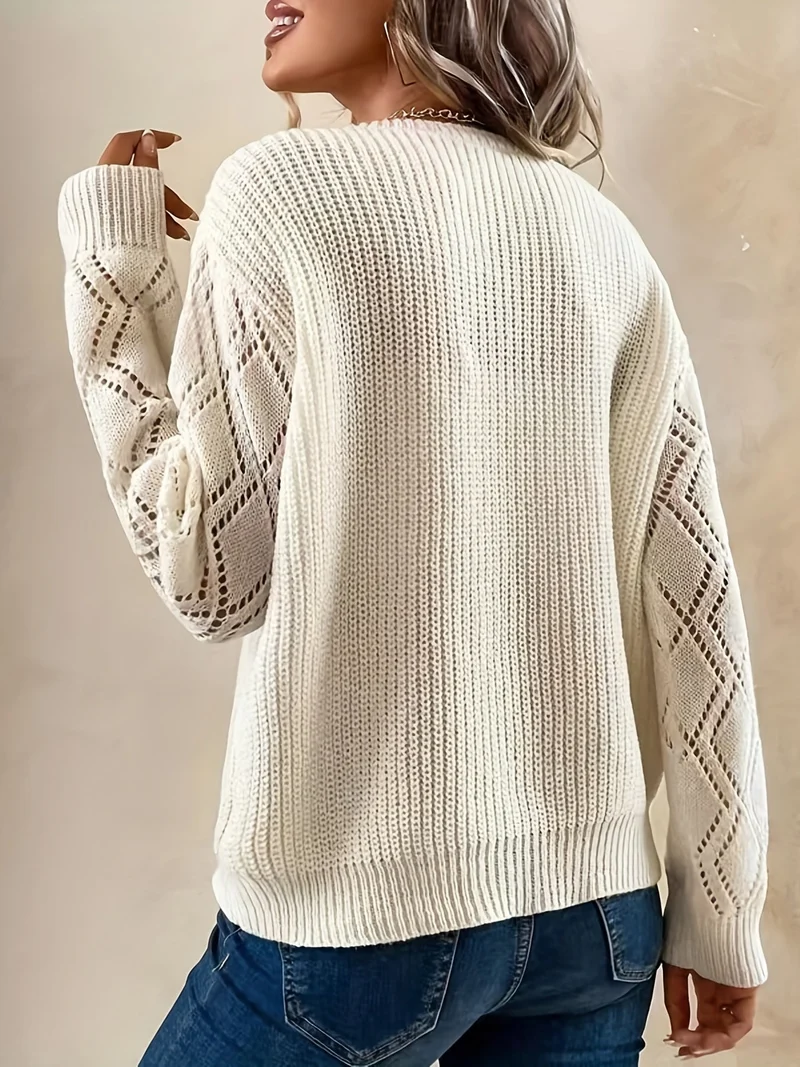 Claudia - Pull femme décolleté profond