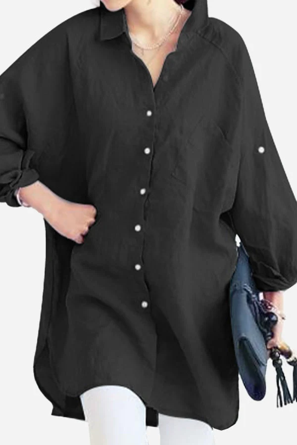 Isolde - Chemise oversize élégante coupe fluide et moderne