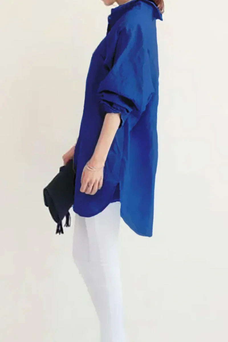 Isolde - Chemise oversize élégante coupe fluide et moderne