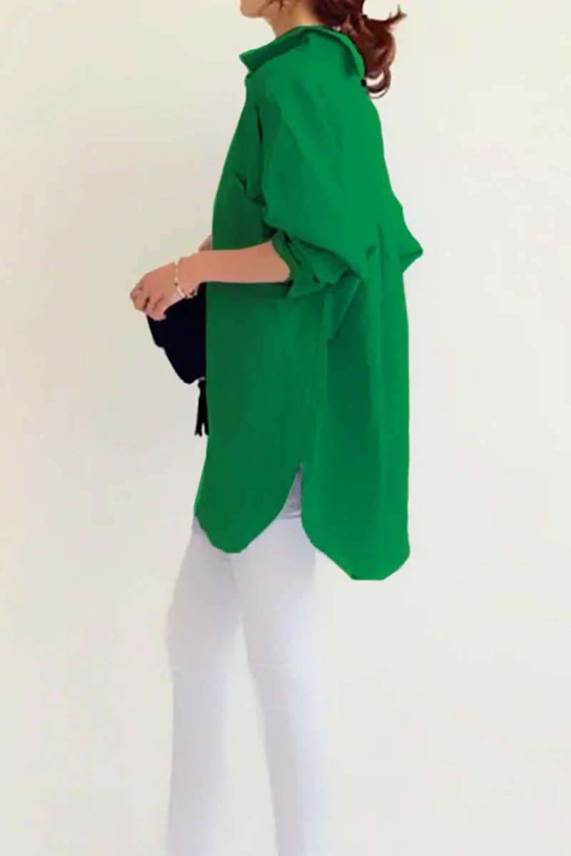 Isolde - Chemise oversize élégante coupe fluide et moderne