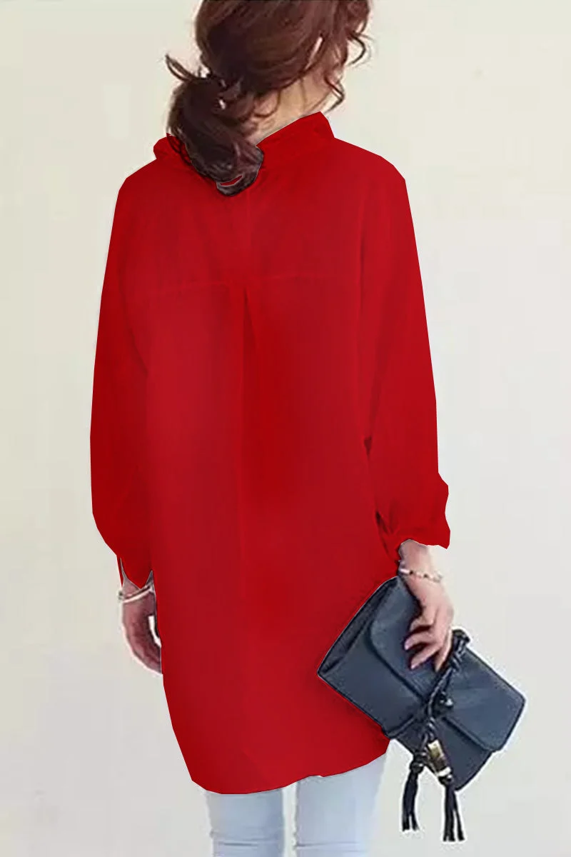 Isolde - Chemise oversize élégante coupe fluide et moderne