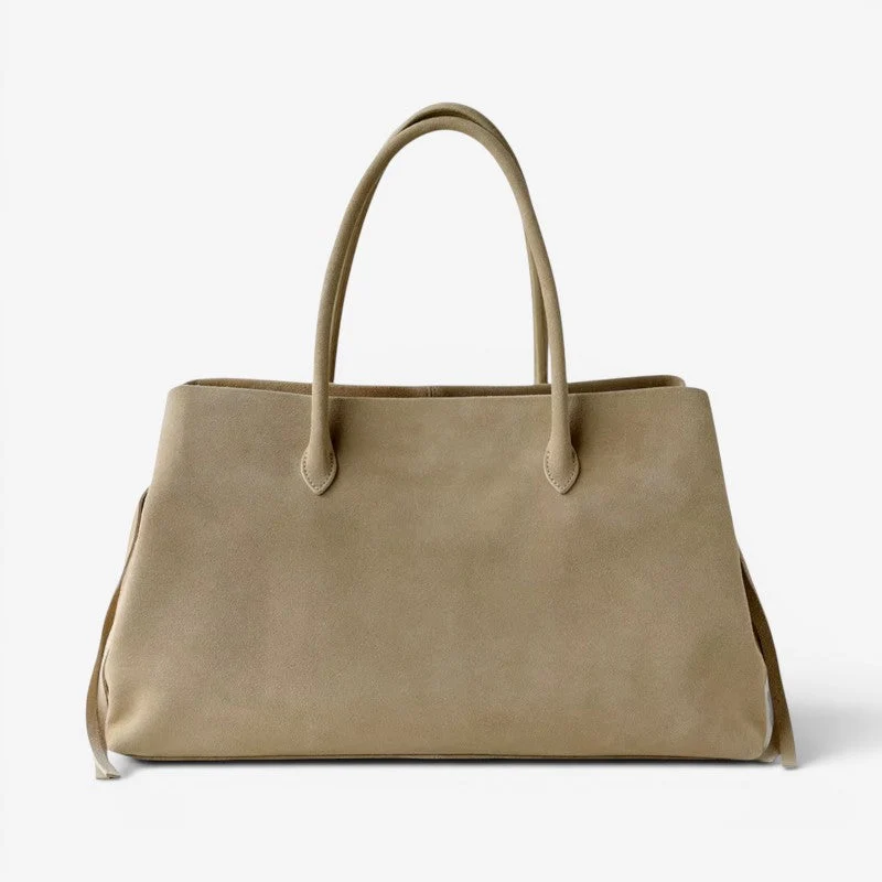 Sac bandoulière femme avec poignée et multiples compartiments zippés