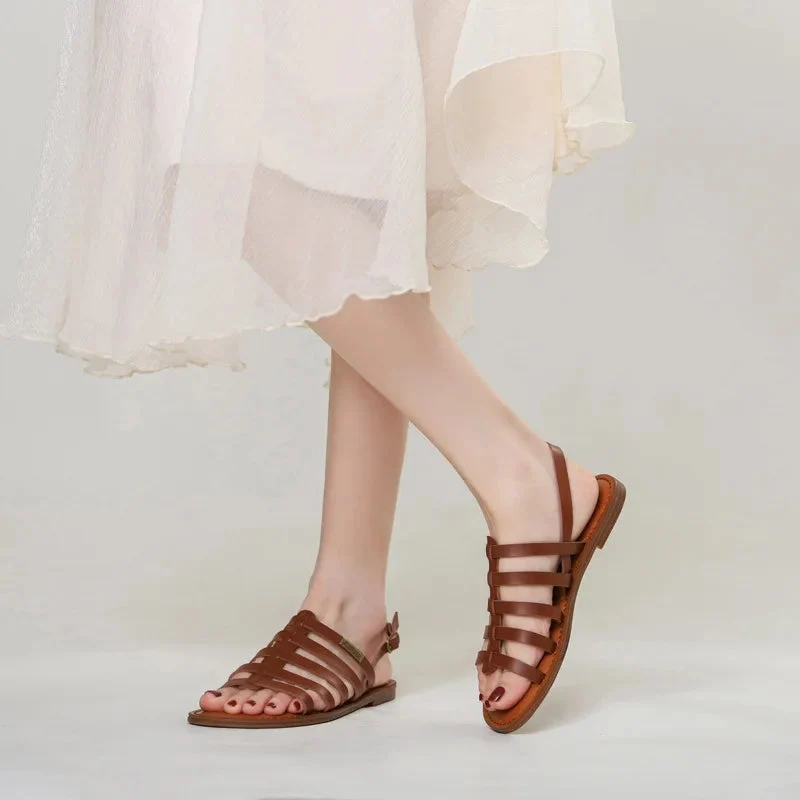 Chaussures Plates Antidérapantes avec Boucle