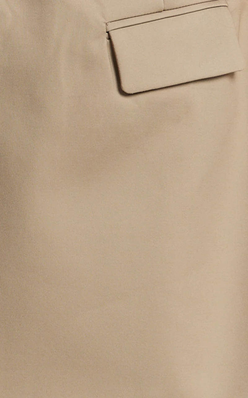 Garrett Mini Dress - Square Neck Fit And Flare Dress in Mocha