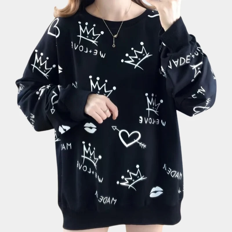 JOSIE - Pull Décontracté à Motifs pour Femmes