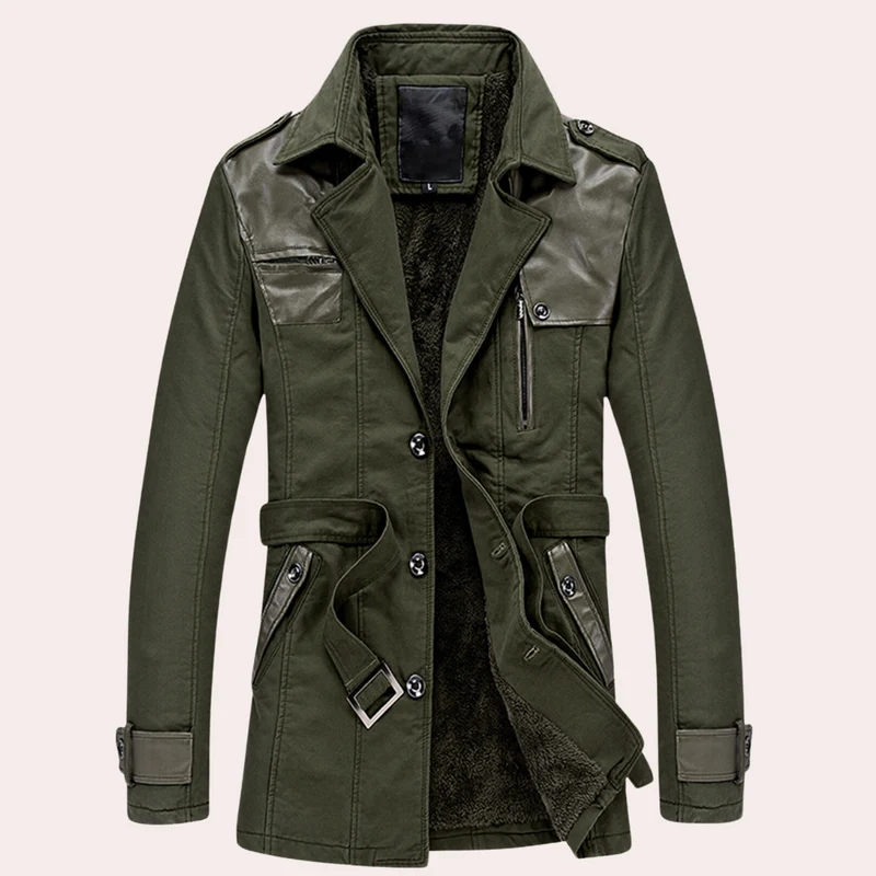 YVAN - Manteau Trench Épais Elégant pour Hommes