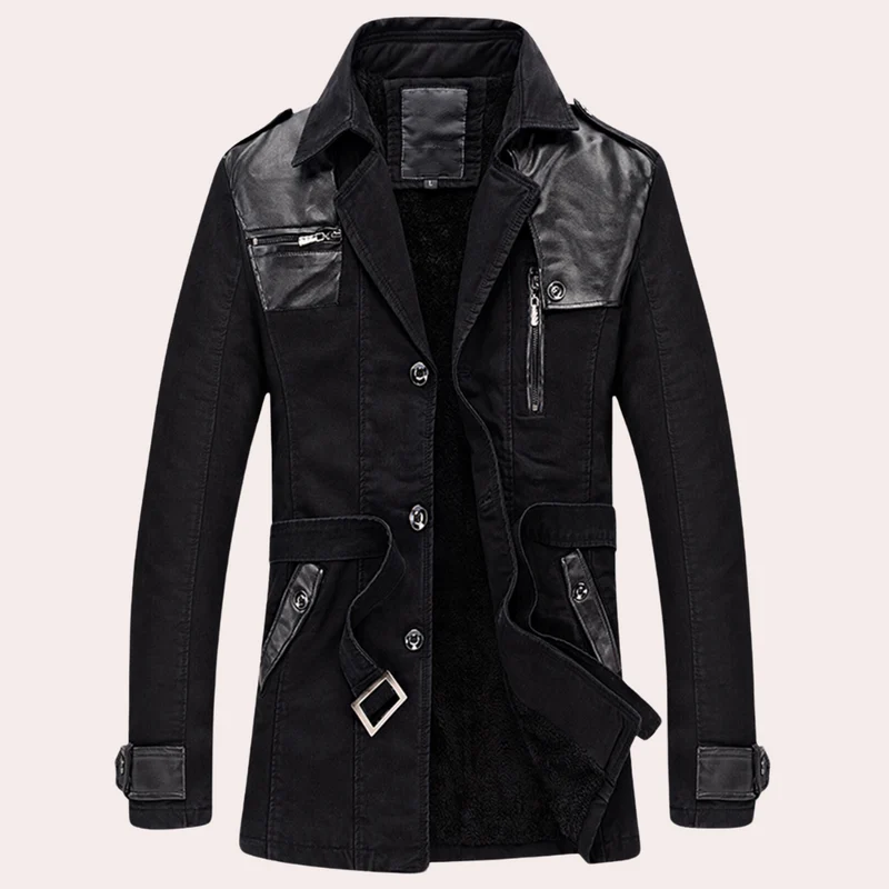 YVAN - Manteau Trench Épais Elégant pour Hommes