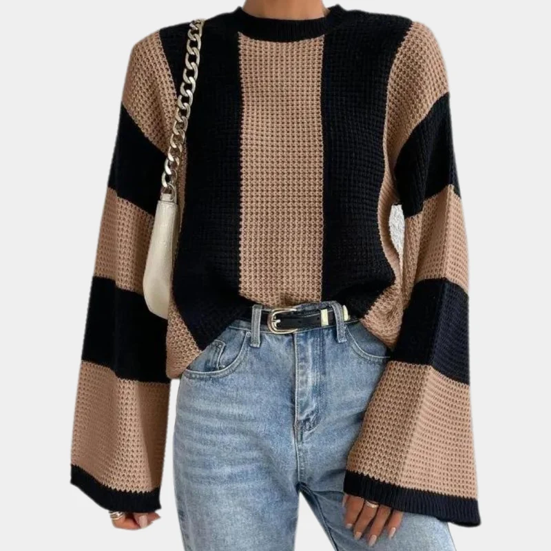 MARTHA - Pull en Tricot Décontracté pour Femmes