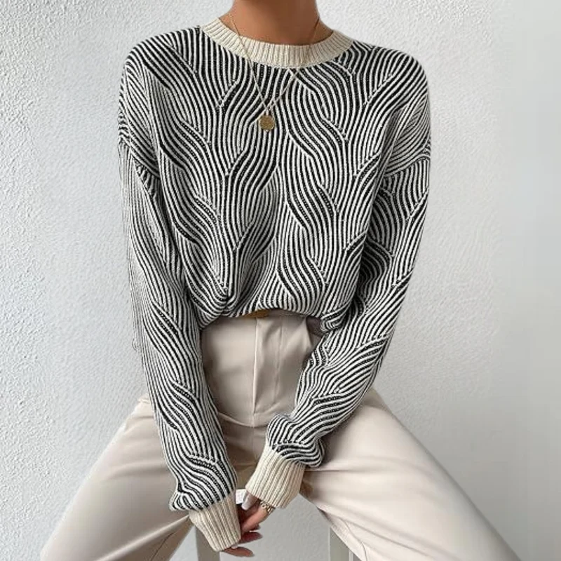 DEBORAH - Pull en Tricot Elégant pour Femmes