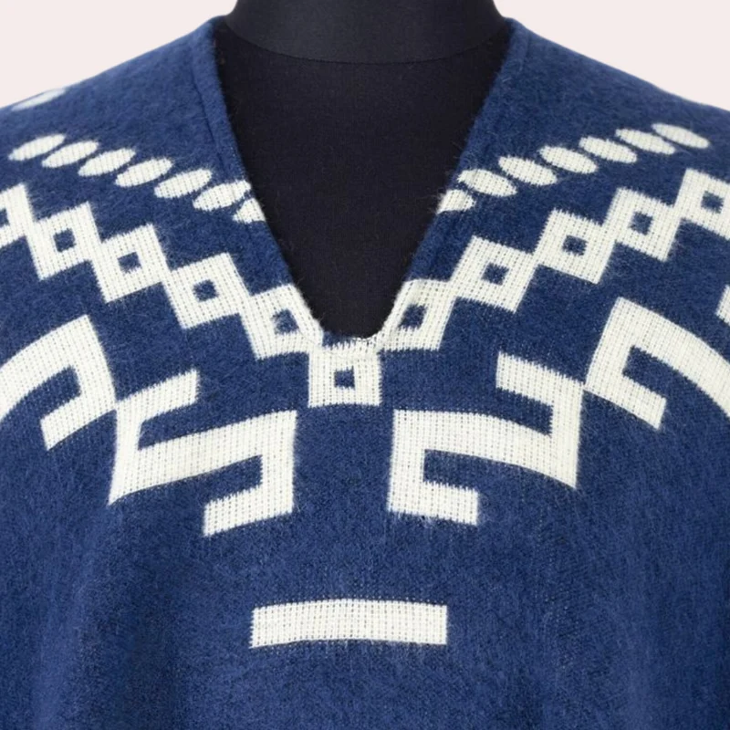 Orlando | Poncho pour Homme | D'Hiver, Chaud & Style Affirmé