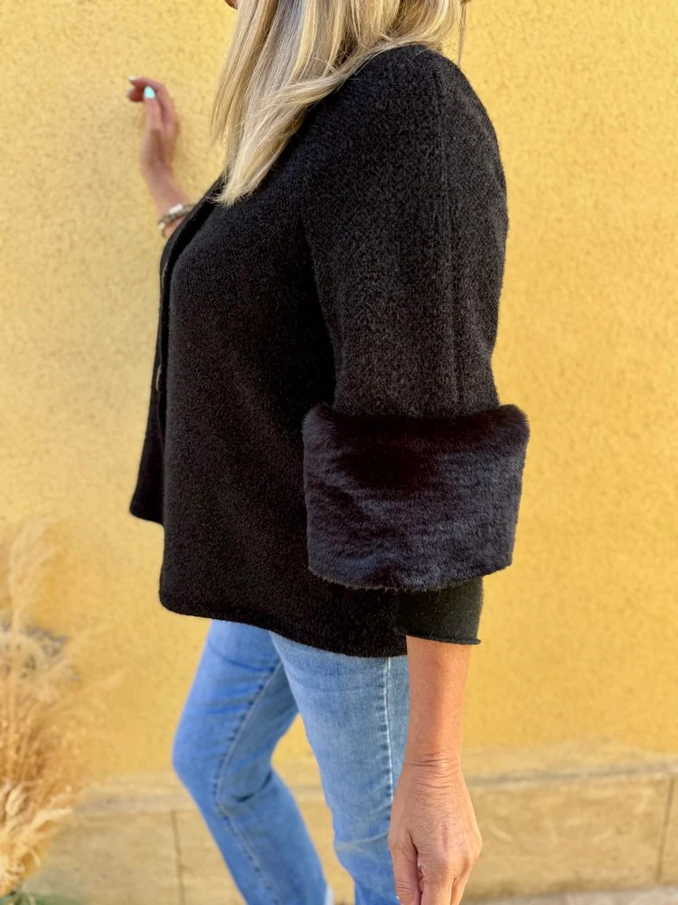 Veste Paulina noir