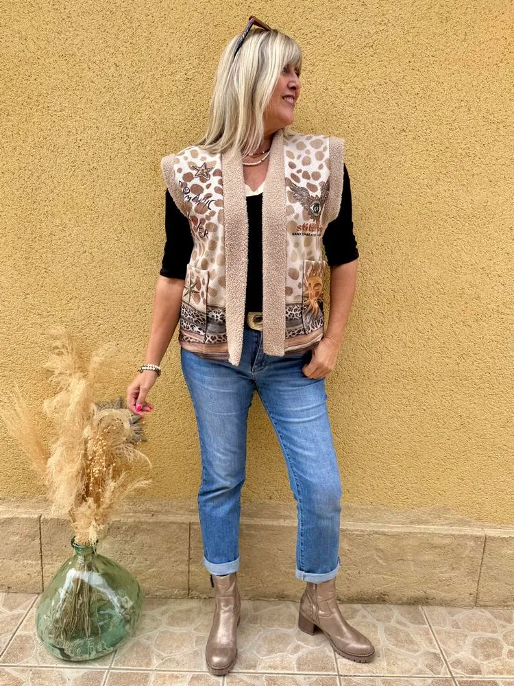 Veste sans manches Lola romantic lover