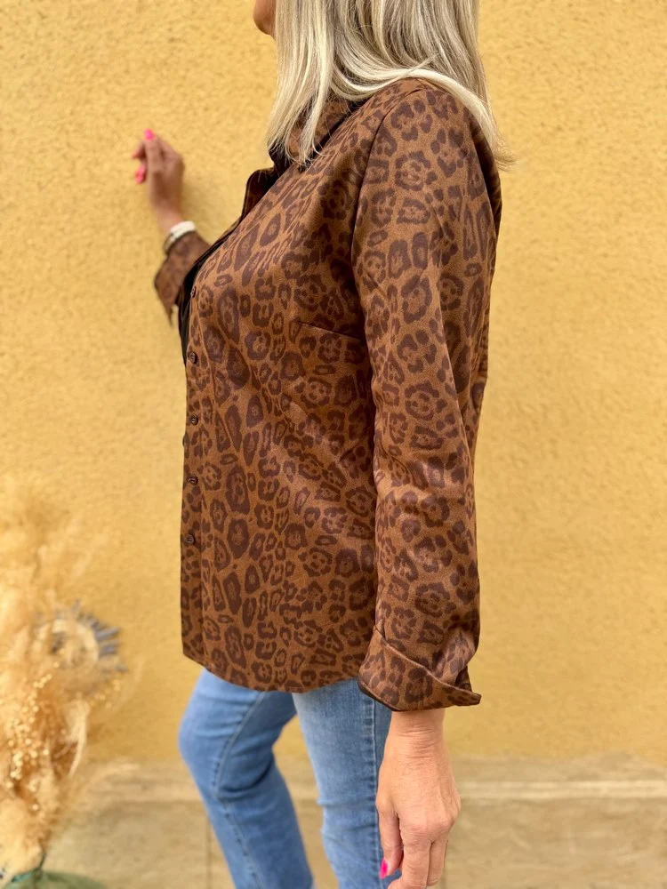 Surchemise Léana caramel