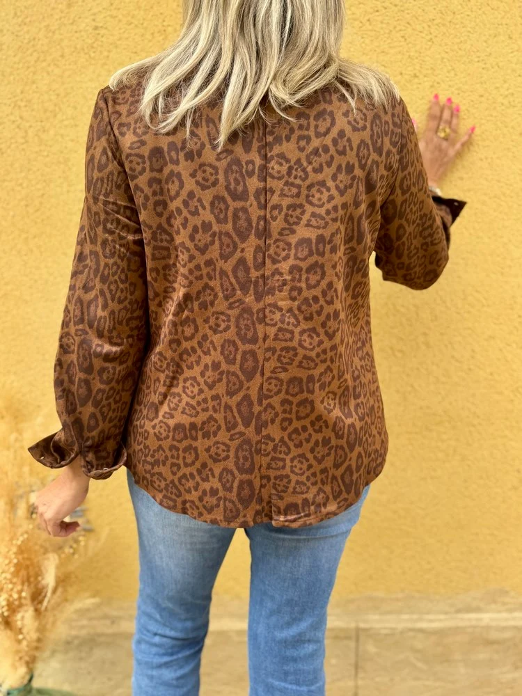 Surchemise Léana caramel