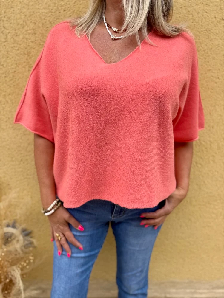 Pull loose Francisco corail