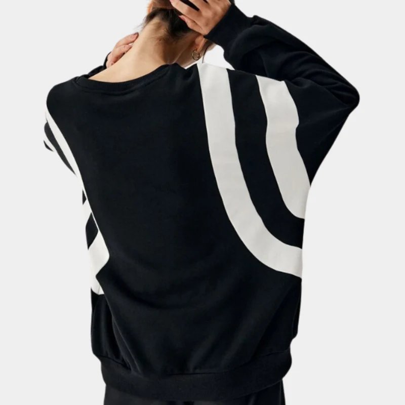 ELIANY - Sweat-shirt Tendance et Ample pour Femmes