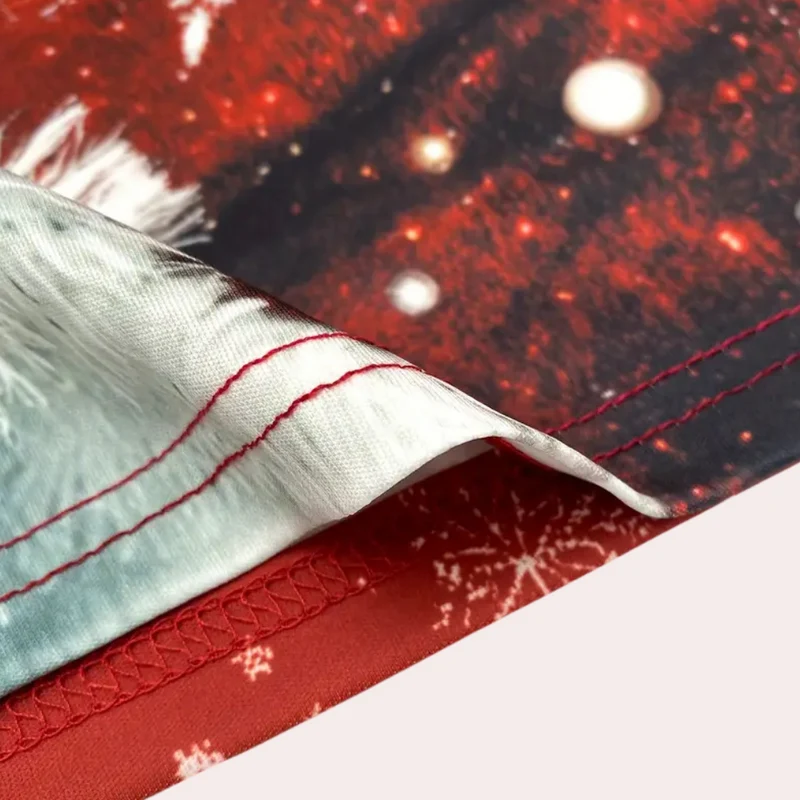PAULOS - T-shirt de Fête de Noël pour Hommes
