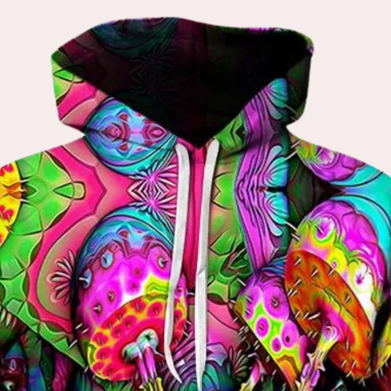 Billy | Sweat à Capuche à Imprimé Elégant pour Hommes