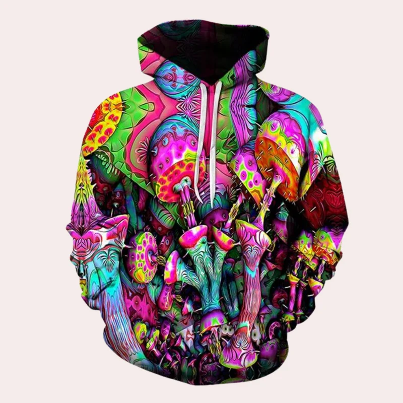Billy | Sweat à Capuche à Imprimé Elégant pour Hommes