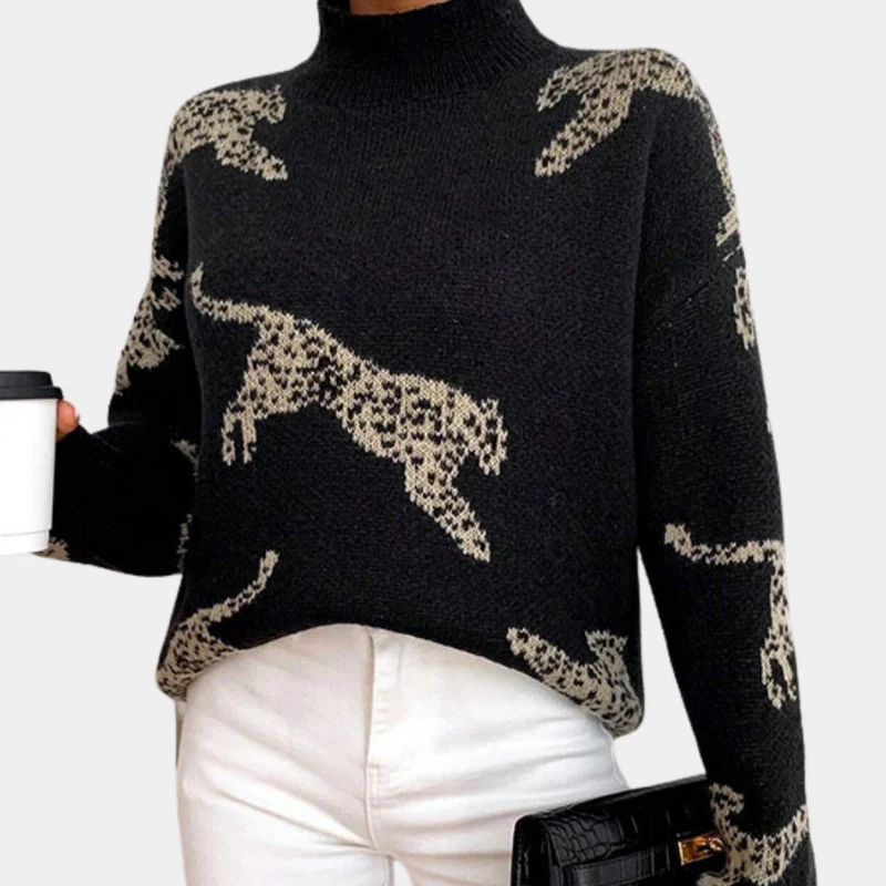 PRISCILA - Pull Tricoté à la mode pour Femmes