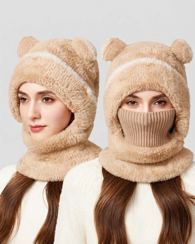 Bonnet Douillet Avec Oreilles D'ours