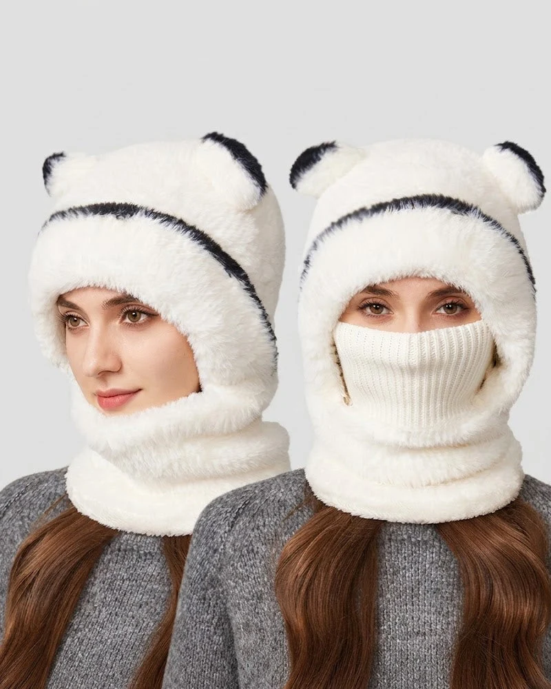 Bonnet Douillet Avec Oreilles D'ours