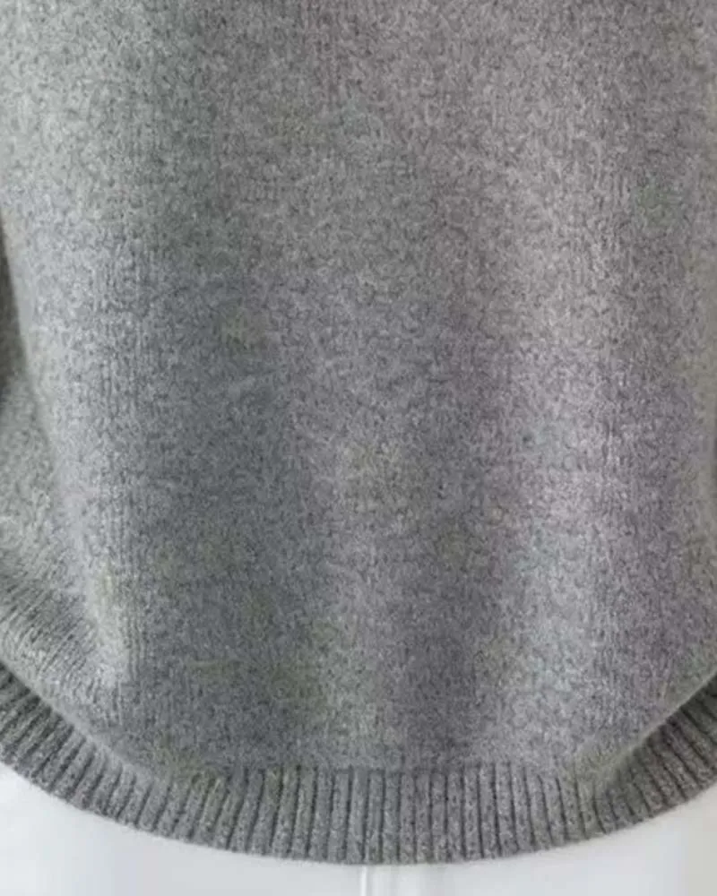 Pull Revers Uni Manches Longues