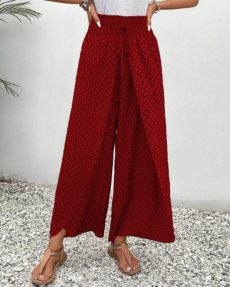 Belinda | Pantalons à imprimé géométrique pour femmes