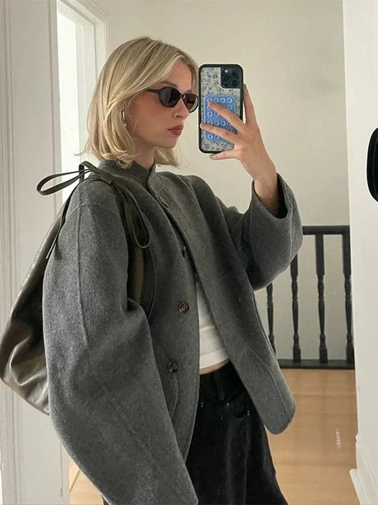 Elwood | Veste oversize à boutons pour femmes