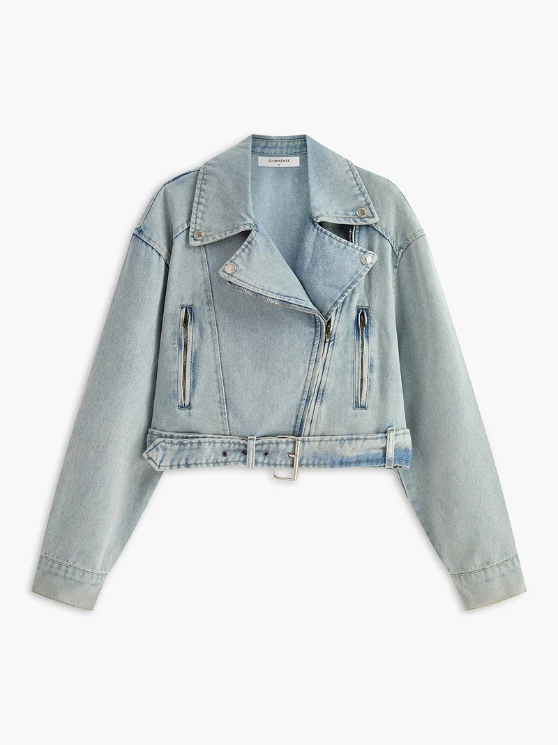 Stratton | Veste de moto cropped pour femmes