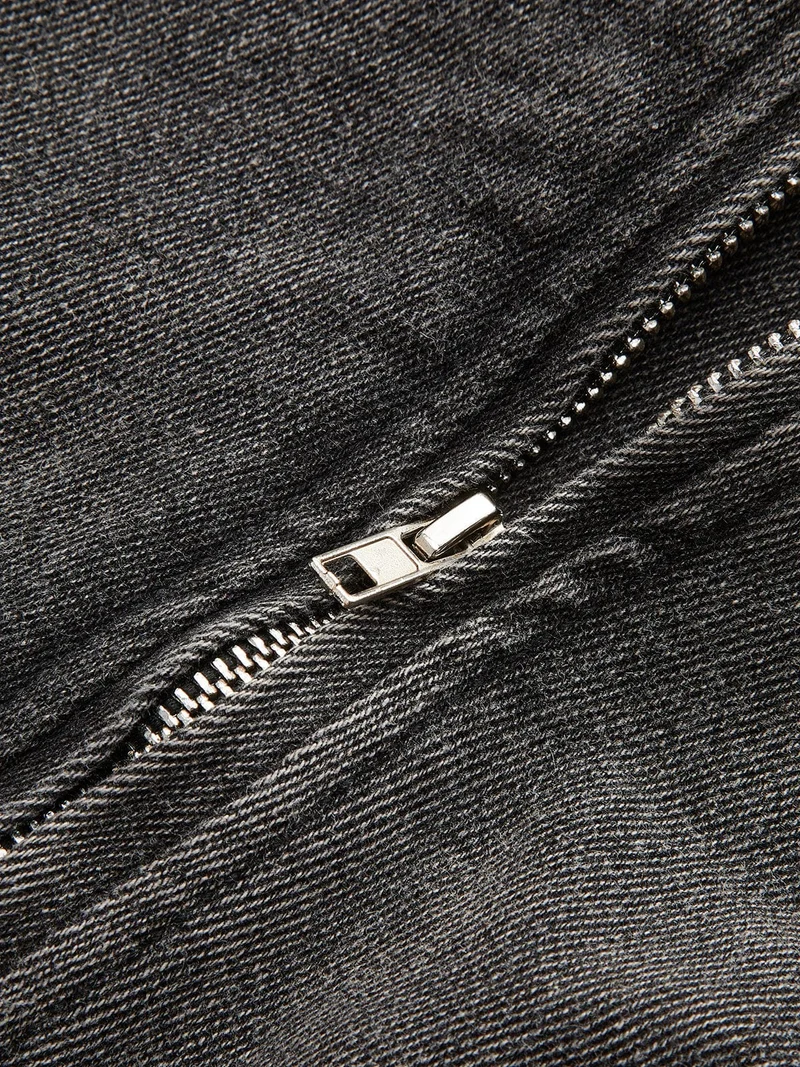Floriane | Veste de moto noire courte pour femmes