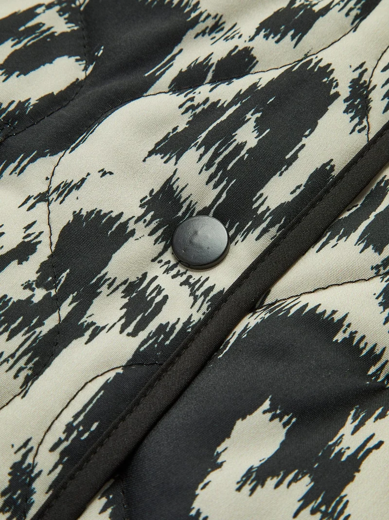 Amélie | Manteau à imprimé animalier pour femmes