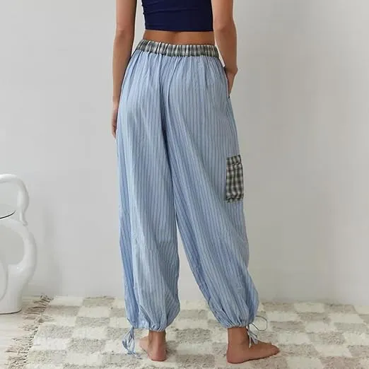 Flavie | Pantalon de pyjama simple oversize pour femmes