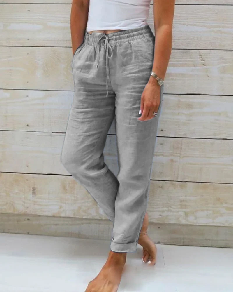 Louise | Pantalon pour Femme | Décontracté, Léger & Polyvalent