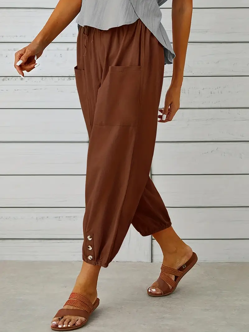 Élise | Pantalon pour Femme | Harem, Décontracté & Fluide