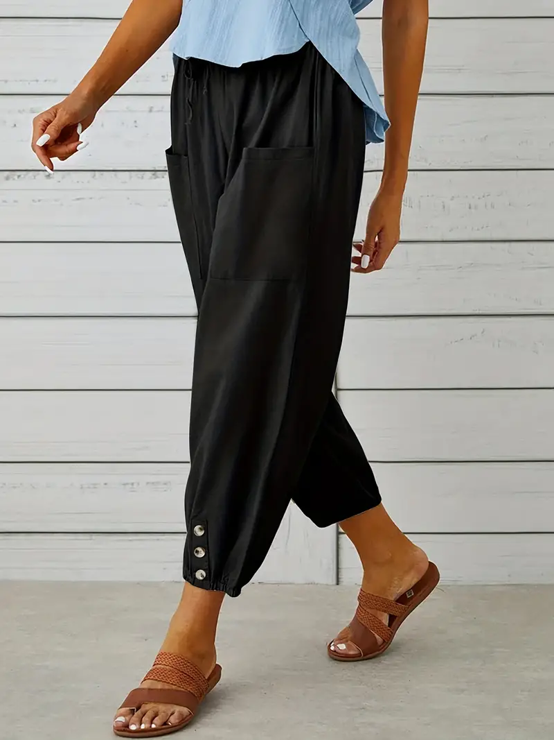 Élise | Pantalon pour Femme | Harem, Décontracté & Fluide
