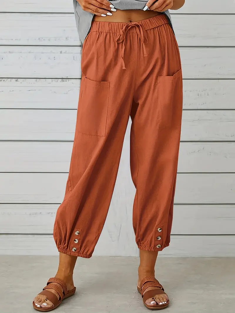 Élise | Pantalon pour Femme | Harem, Décontracté & Fluide