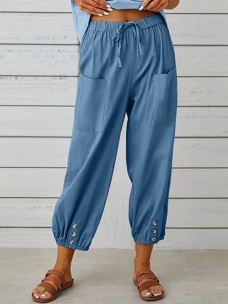 Élise | Pantalon pour Femme | Harem, Décontracté & Fluide